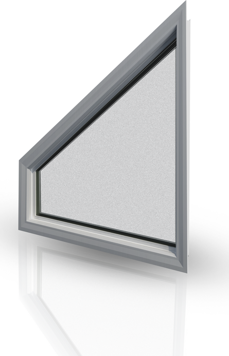 Trapezoid window shape